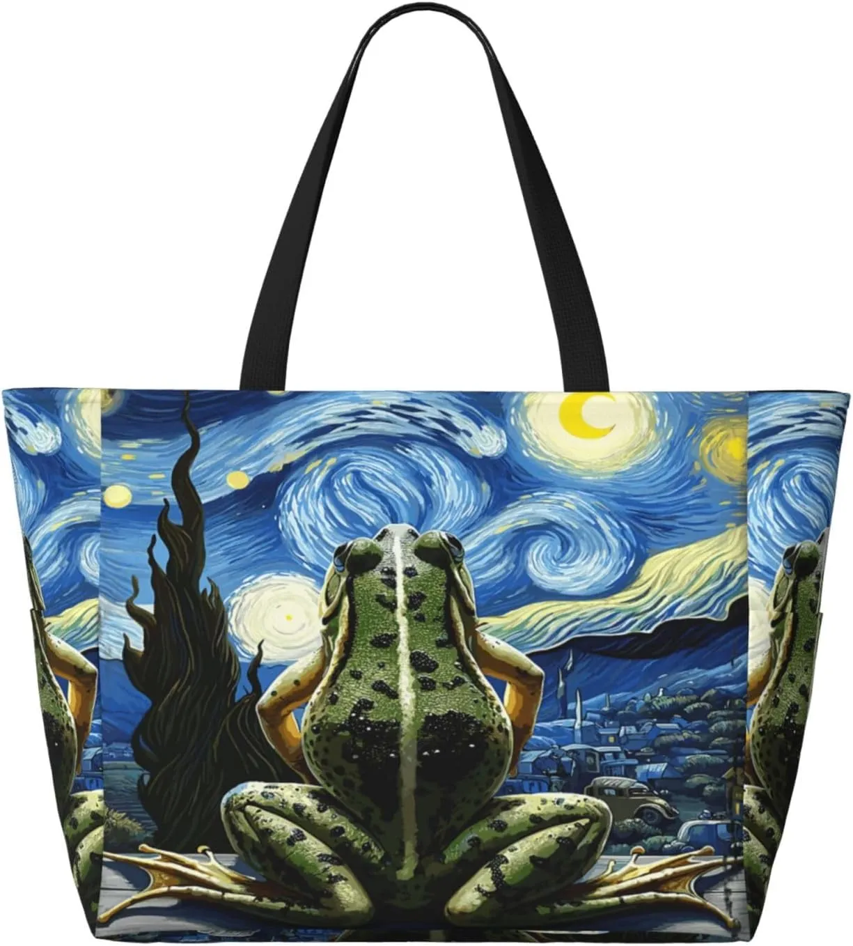 Women Large Beach Bag Travel Weekender Foldable Tote Bag for Pool Beach Vacation Gym