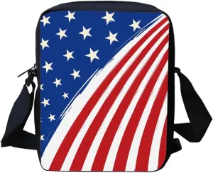 Women Men Small Crossbody Bag Messenger Purse for Traveling Shopping