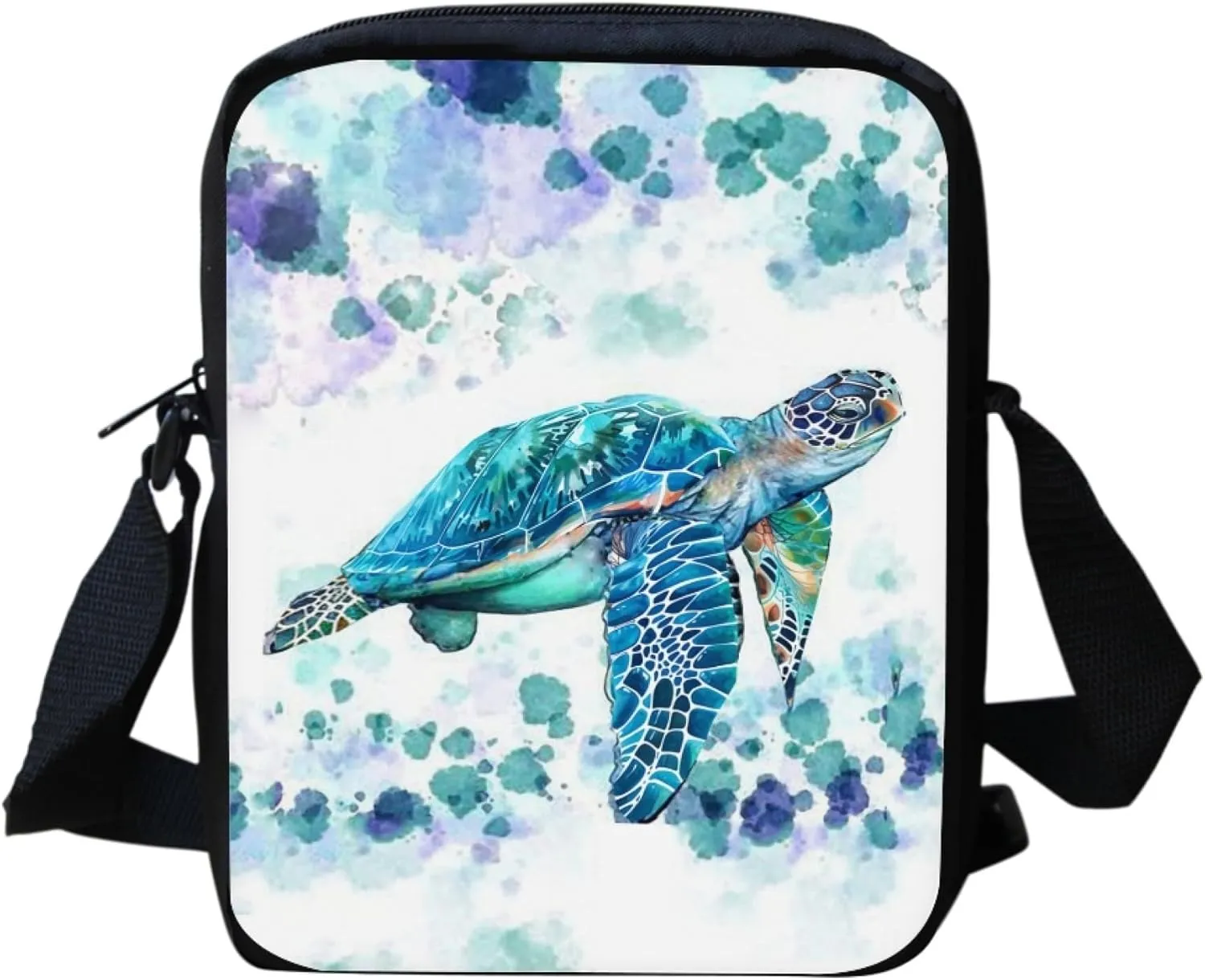 Women Men Small Crossbody Bag Messenger Purse for Traveling Shopping