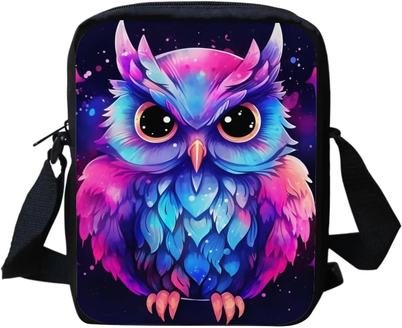 Women Men Small Crossbody Bag Messenger Purse for Traveling Shopping