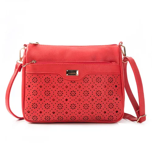 Women Messenger Bag Anti-slip Broad collection New Double Zipper