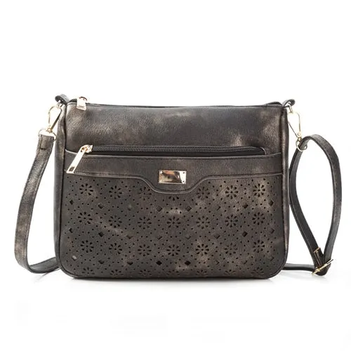 Women Messenger Bag Anti-slip Broad collection New Double Zipper