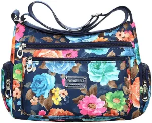 Women Shoulder Handbag Multi Pocket Bag Ladies Crossbody Purse Messenger Bag Top Tote Satchel