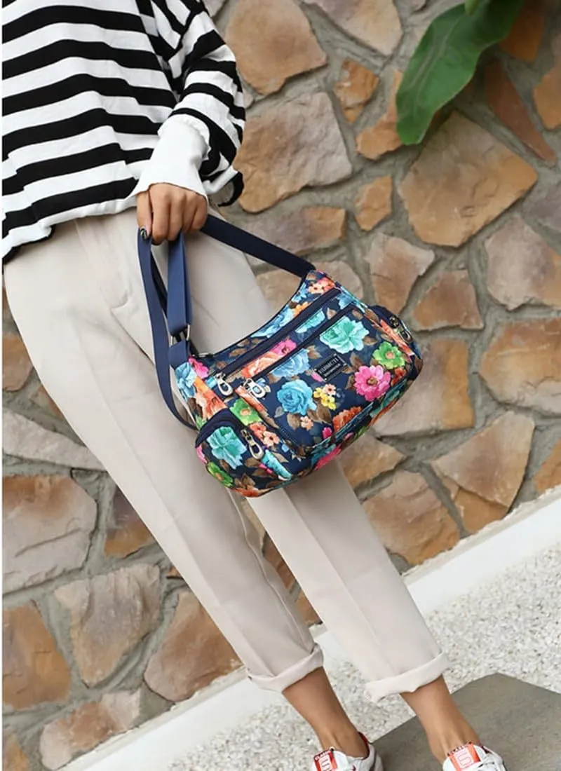 Women Shoulder Handbag Multi Pocket Bag Ladies Crossbody Purse Messenger Bag Top Tote Satchel