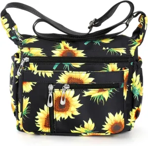 Women Shoulder Handbag Multi Pocket Bag Ladies Crossbody Purse Messenger Bag Top Tote Satchel