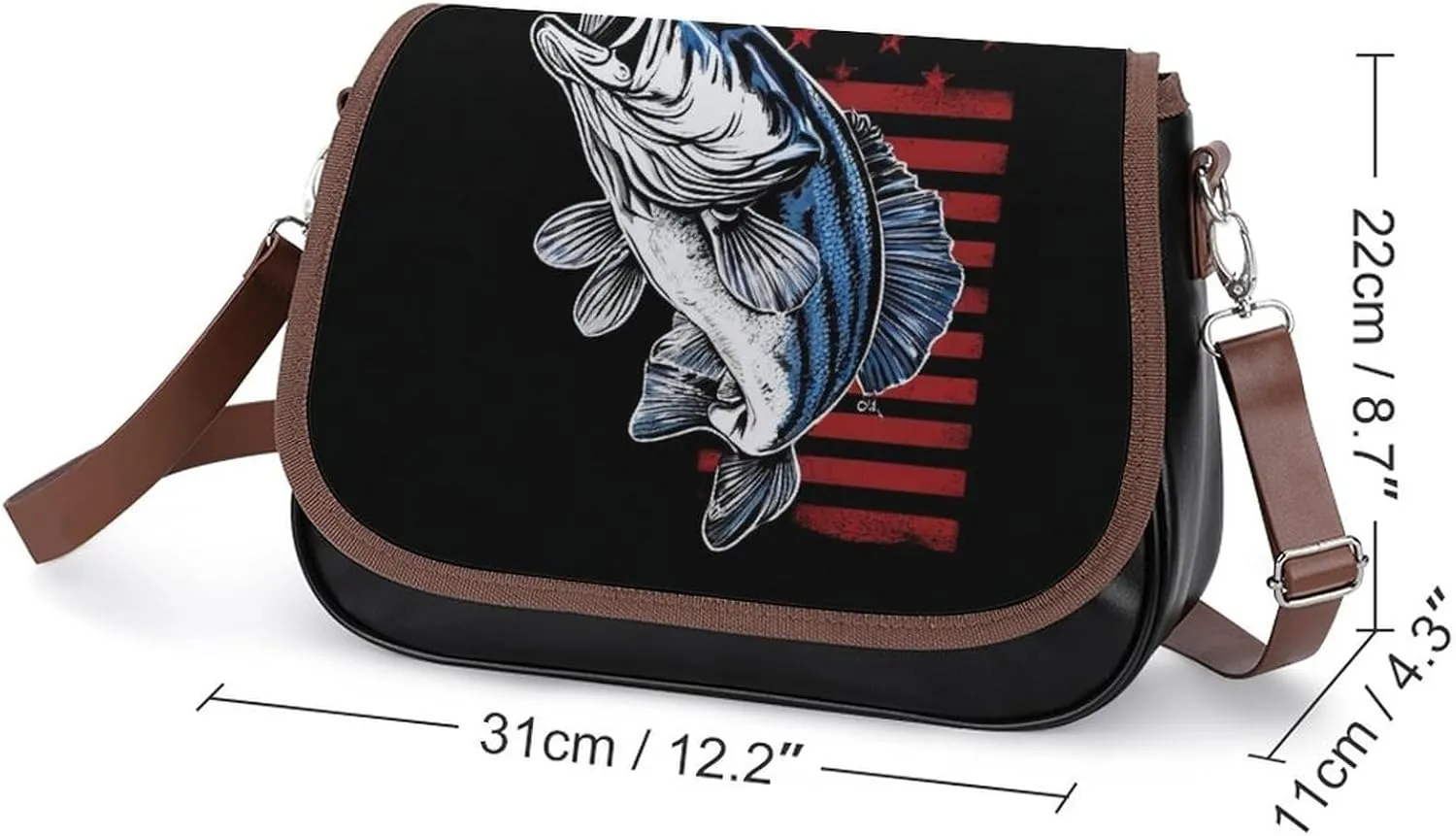 Womens Casual Crossbody Bag, Small PU Leather Shoulder Bag Travel Messenger Bags