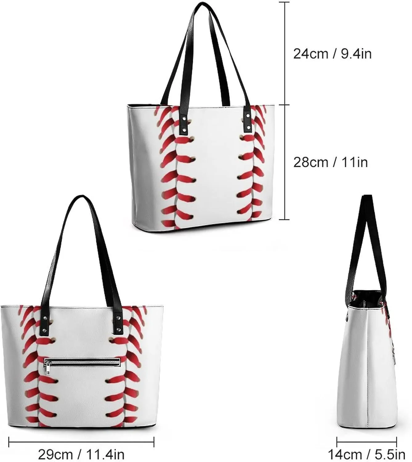 Women's Leather Large Capacity Work Tote Bags Handbags Big Commuter Bag