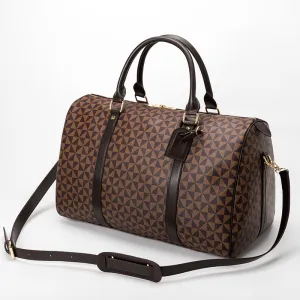 Women's Short-distance Portable Large Capacity Business Printing Boston Travel Bags