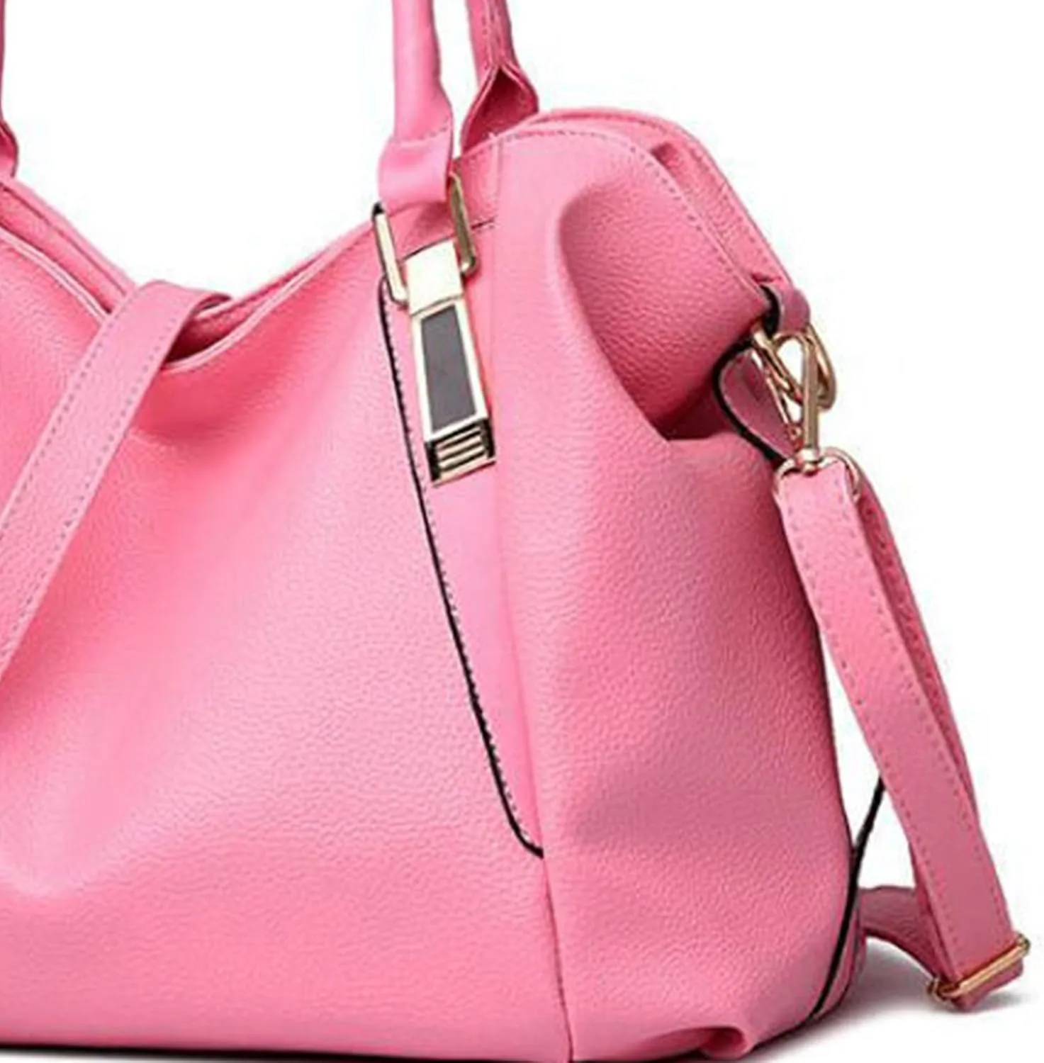 Women's Soft PU Shoulder Bag, Large Capacity Handbag, Fashionable and Elegant Design for Work and Daily Use