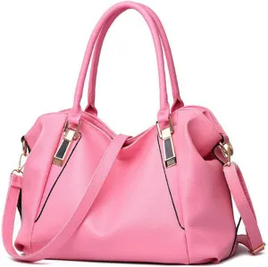 Women's Soft PU Shoulder Bag, Large Capacity Handbag, Fashionable and Elegant Design for Work and Daily Use