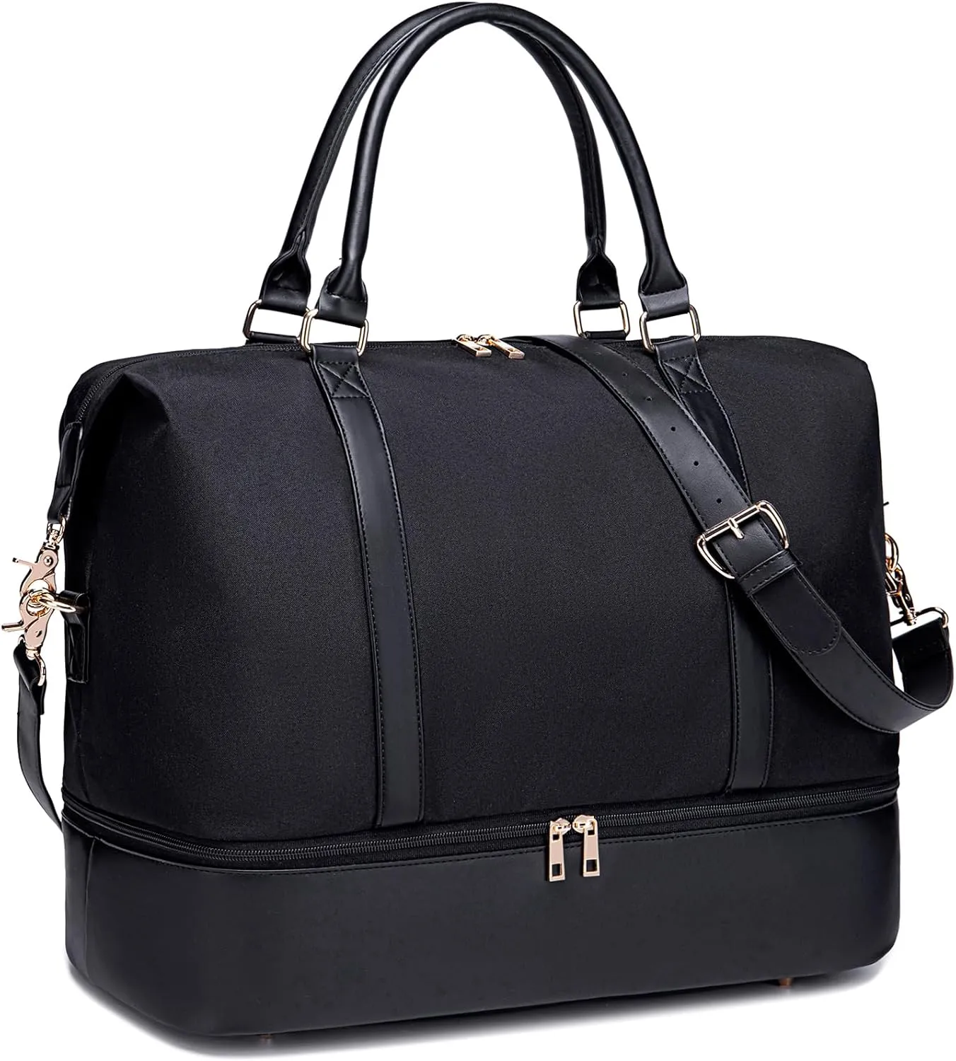 Womens Travel Weekender Bag Canvas Carry on Overnight Tote Luggage Duffel Beach Bags