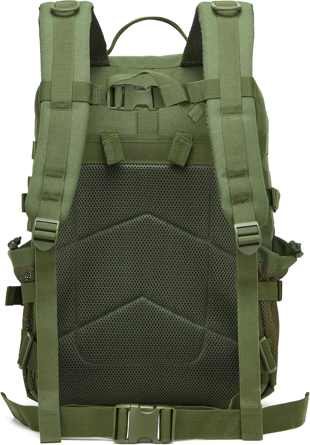 Wotony Tactical Backpack - Military waterproof backpack with multiple pockets and tactical gear for the outdoors (army green, 45L)