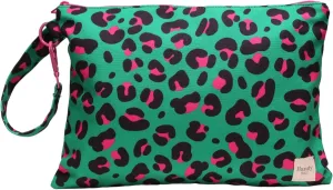 Wristlet Bag, Convenient Buckle Loop Strap, Ample Storage, Eco Fabric, Everyday Travel Vacation Accessory