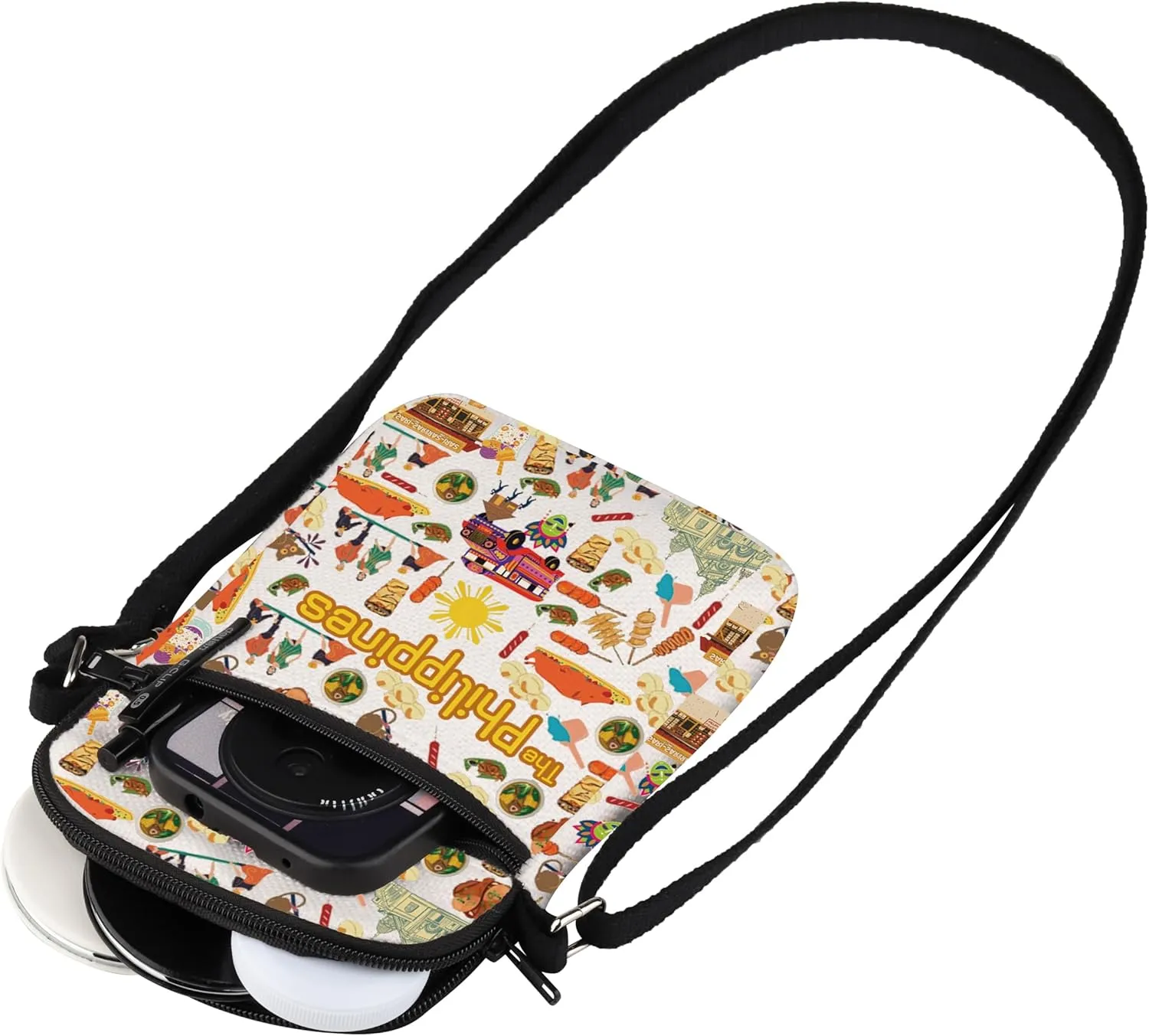 WSNANG The Philippines Travel Tote Bag Philippines Culture Shoulder Bag Filipino Vacation Gift Filipino Pride Tote Bag