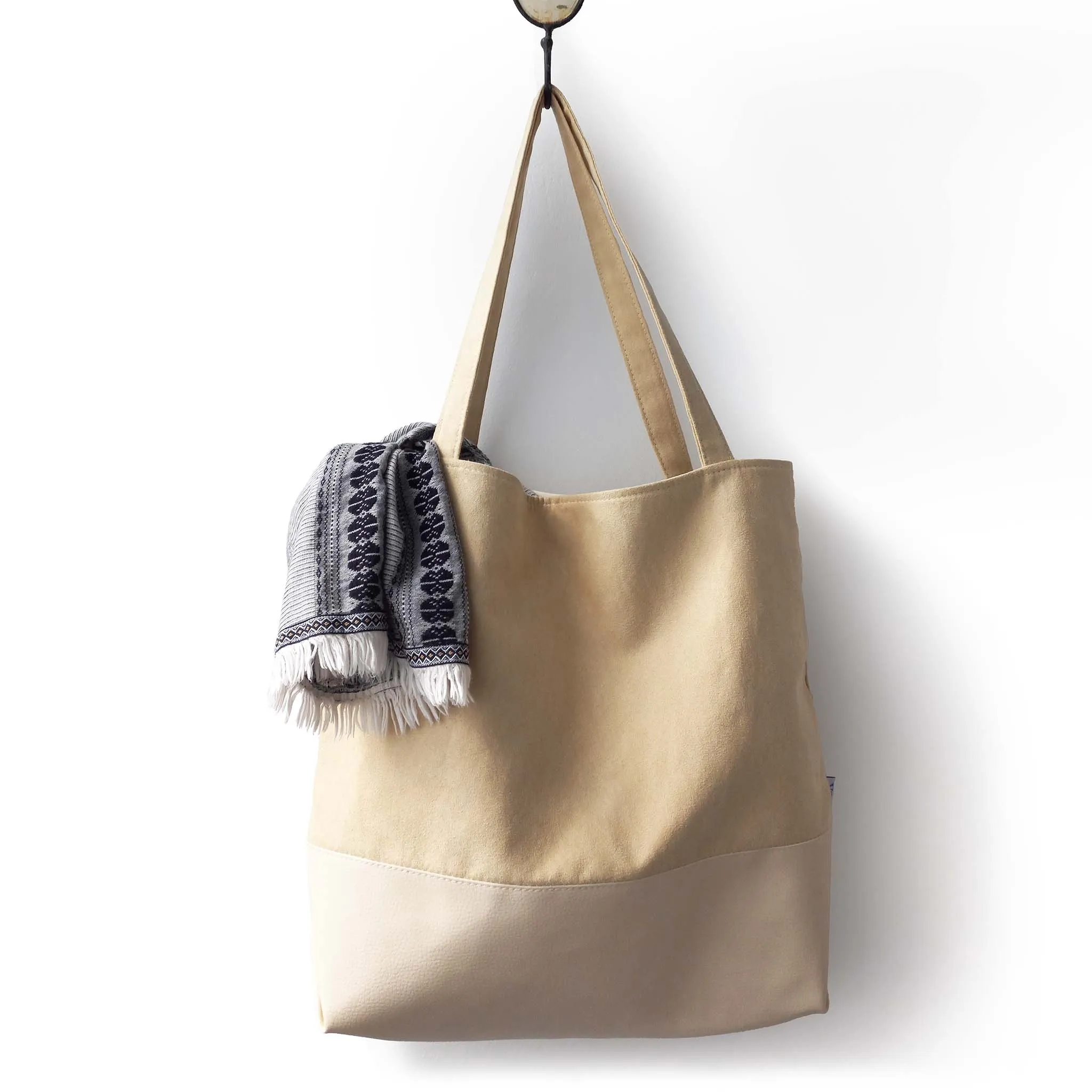Yellow Dune Shopper Bag