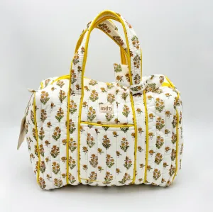 Yellow Overnight Duffle Bag