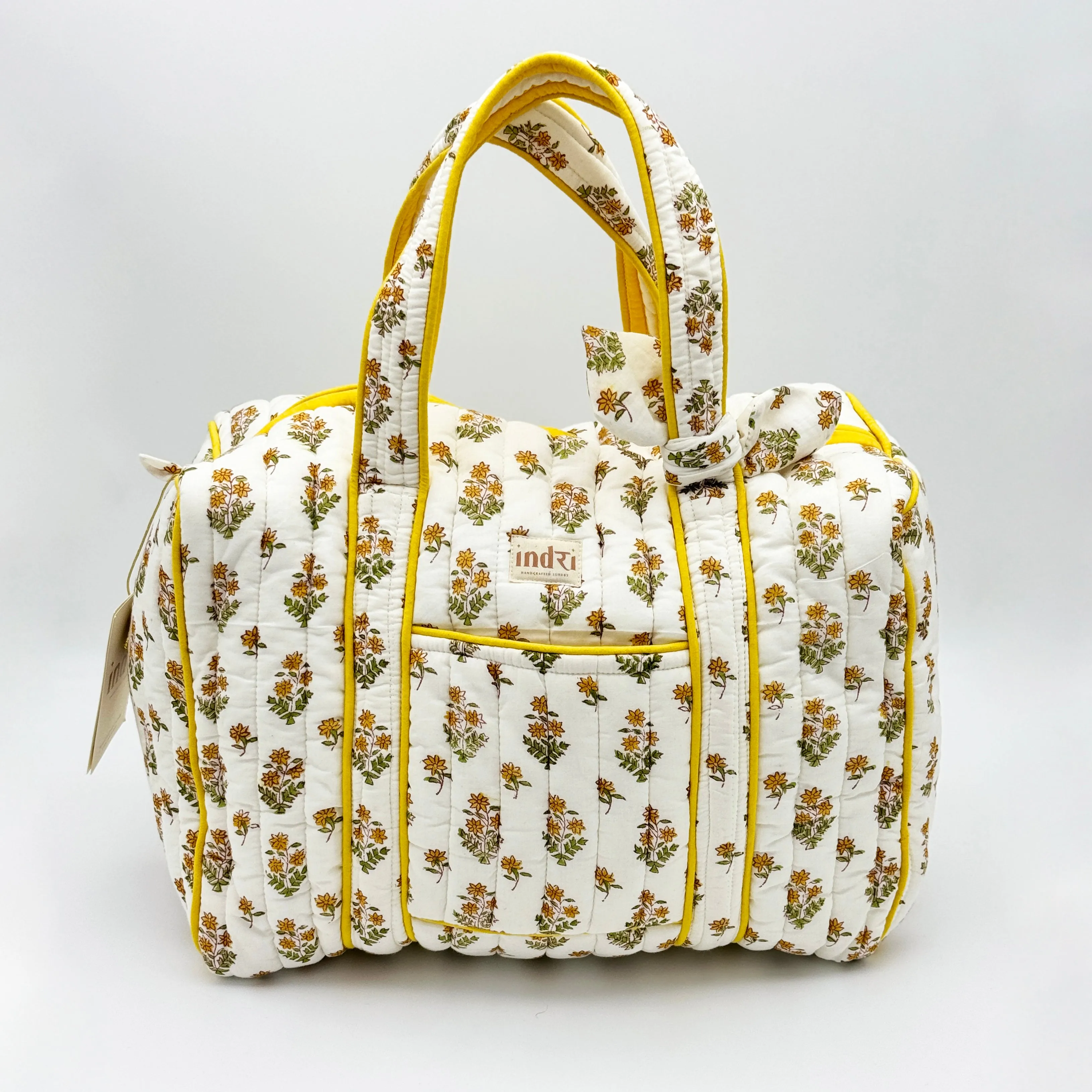 Yellow Overnight Duffle Bag