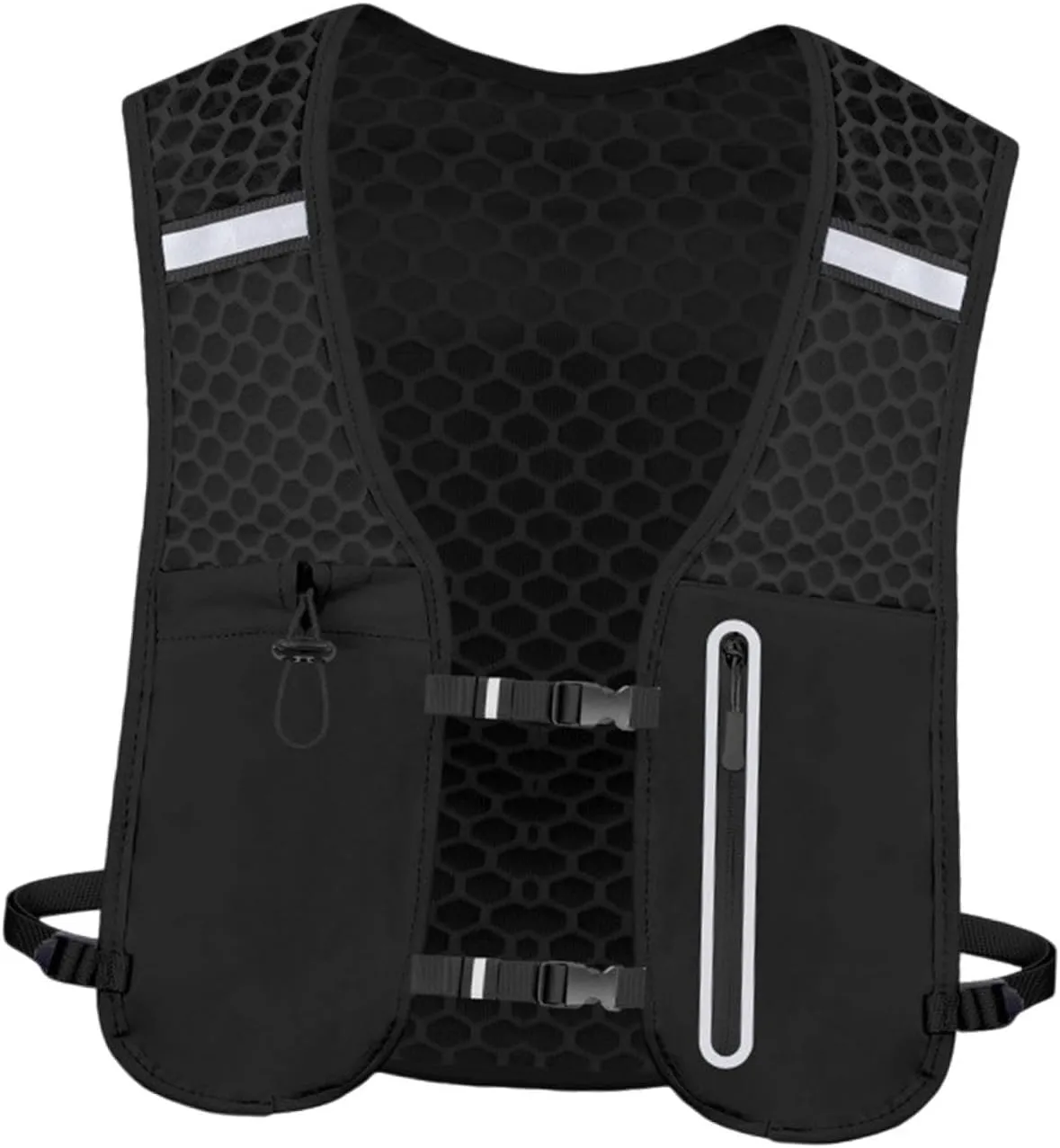 YIJU Running Vest Pack Hydration Vest Portable Waterproof Sturdy Water Backpack for Women Men for Hiking Riding Adventure Camping