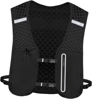 YIJU Running Vest Pack Hydration Vest Portable Waterproof Sturdy Water Backpack for Women Men for Hiking Riding Adventure Camping