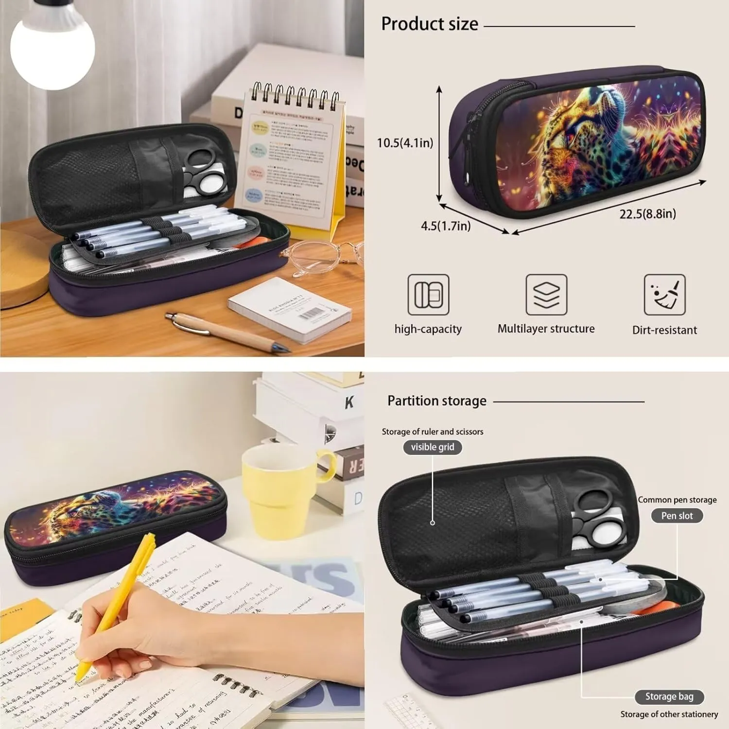 Ystardream Corgi Backpack for Boys 10-12 Kids Backpack with Lunch Box Pencil Box Portable Student Backpack for Teenagers Primary School Backpack for School Travel Dance Sports Camping Jogging