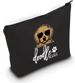 ZJXHPO Golden Doodle Mom Gift Dog Lover Gift Funny Doodle Mama Zipper Pouch Makeup Bag (BL Doodle)